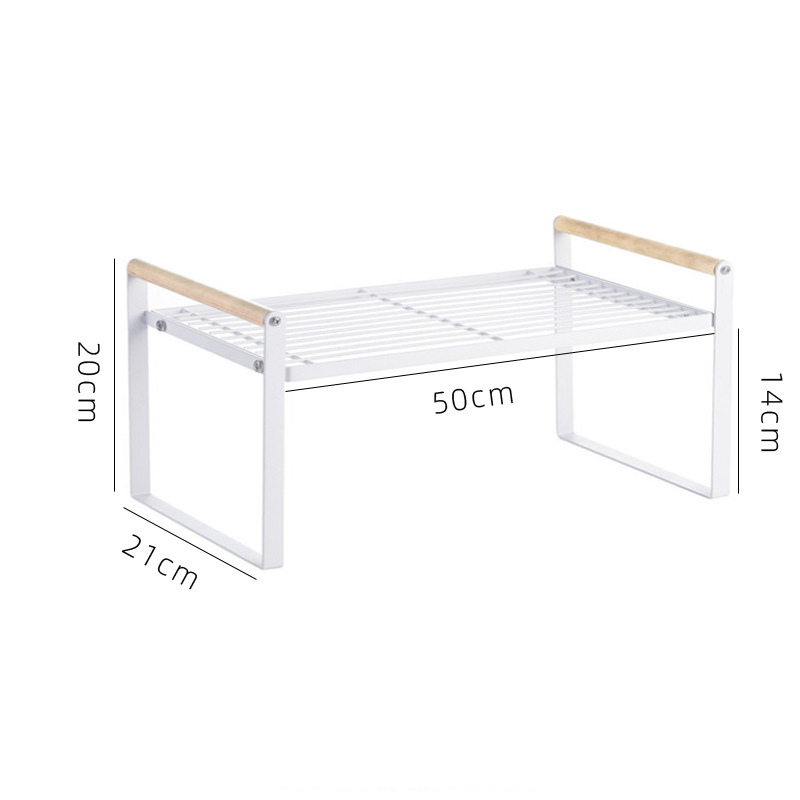 No.SYR3013 wooden stick Japanese style kitchen countertop storage rack table storage rack storage rack