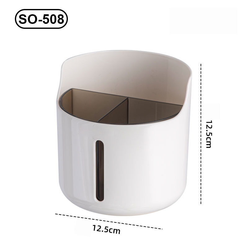 No.S0508/509辦公桌化妝品桌面收納盒 化妝掃收納 文具收納 梳妝枱收納盒 桌上收納架置物架