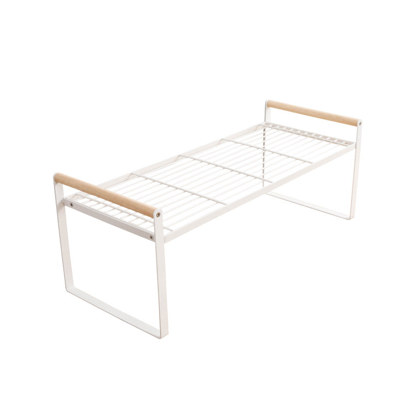 No.SYR3013 wooden stick Japanese style kitchen countertop storage rack table storage rack storage rack