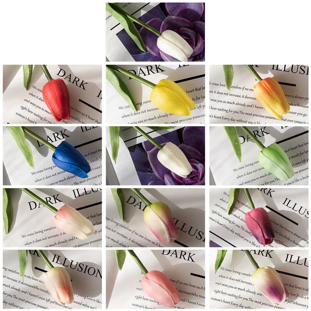 No.MW01502 INS style artificial flower tulip home decoration