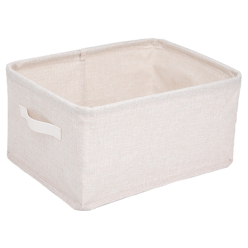 No.yichen0098 Fabric Clothes Toys Foldable Storage Basket Japanese Wardrobe Storage Box Storage Box 【2 pieces】