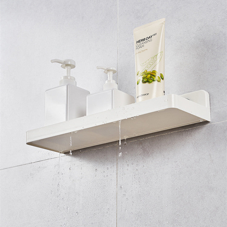 No.5073 Traceless Adhesive Drainage Storage Rack Bathroom Toilet Shelf Kitchen Seasoning Jar Storage Rack Kitchen Storage Rack
