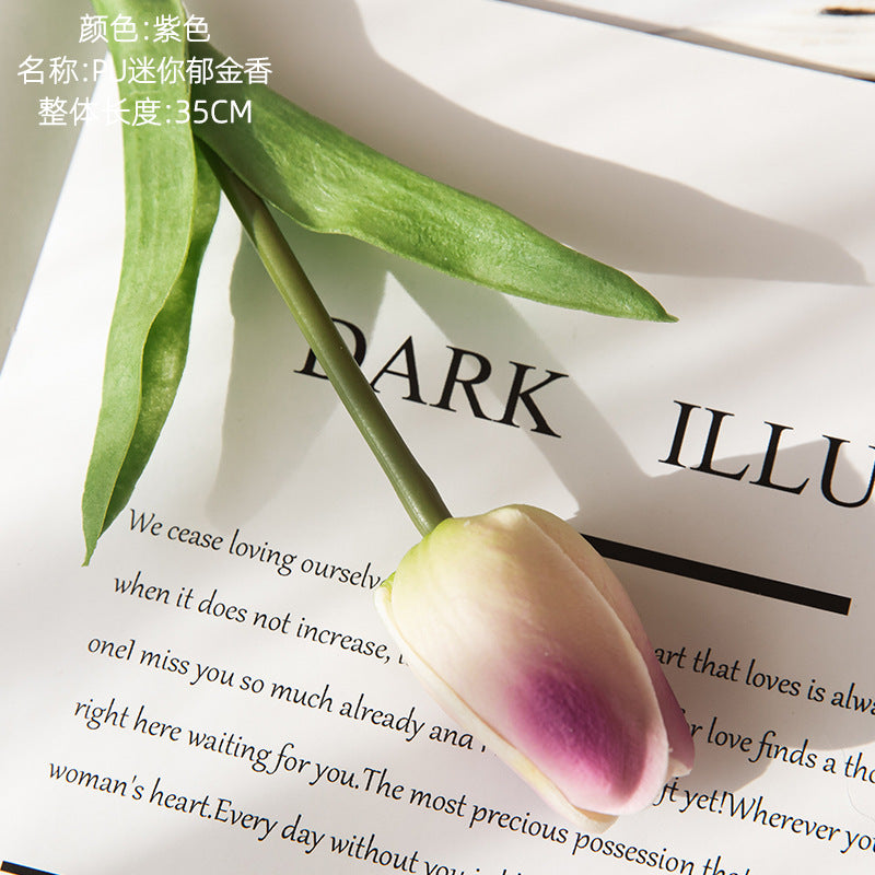 No.MW01502 INS style artificial flower tulip home decoration