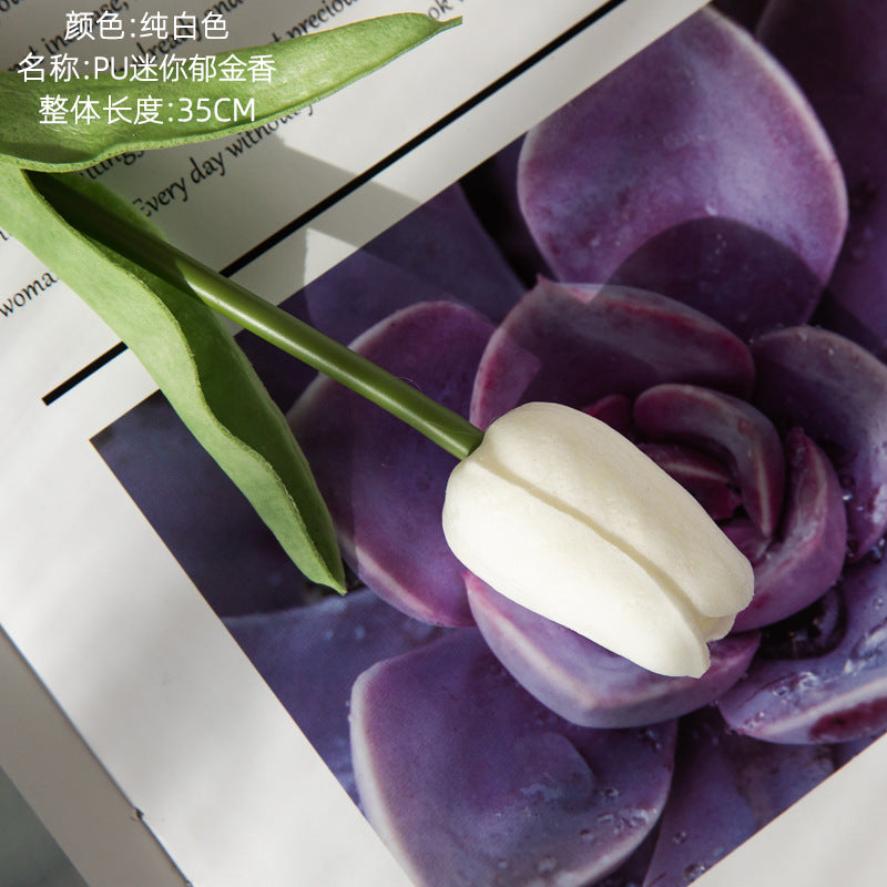 No.MW01502 INS style artificial flower tulip home decoration