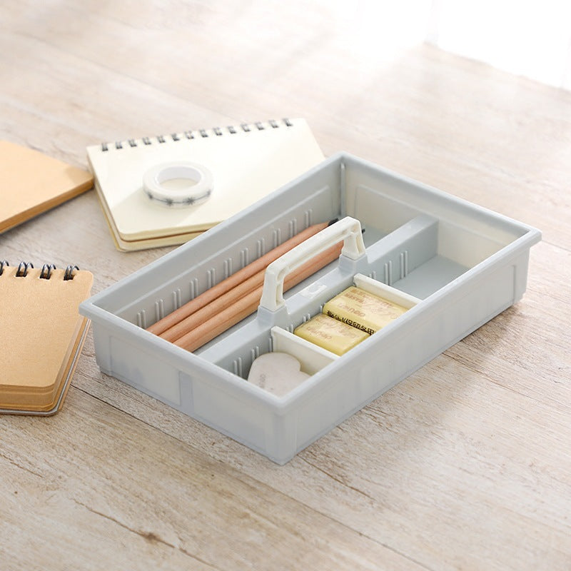 No.6336 可疊加收納盒 帶提手分隔整理盒 自由分格設計 螺絲配件小物收納神器