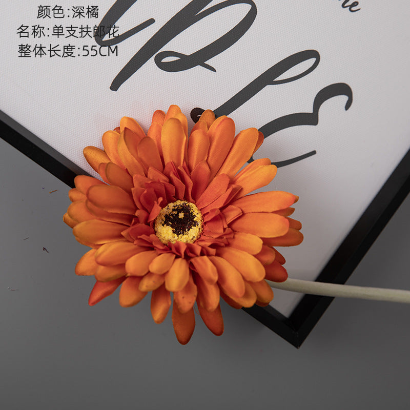 No.GF10004 Sunflower Gerbera Flower Gerbera Artificial Flower Home Decoration