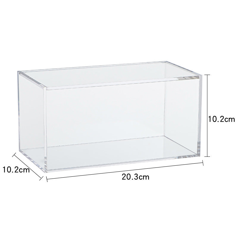 No.Cy21-0057 Acrylic storage box doll figure storage box Bubble Mart blind box storage desktop cosmetics storage box office stationery transparent dust-proof storage box