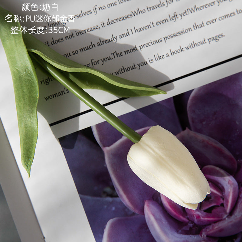 No.MW01502 INS style artificial flower tulip home decoration