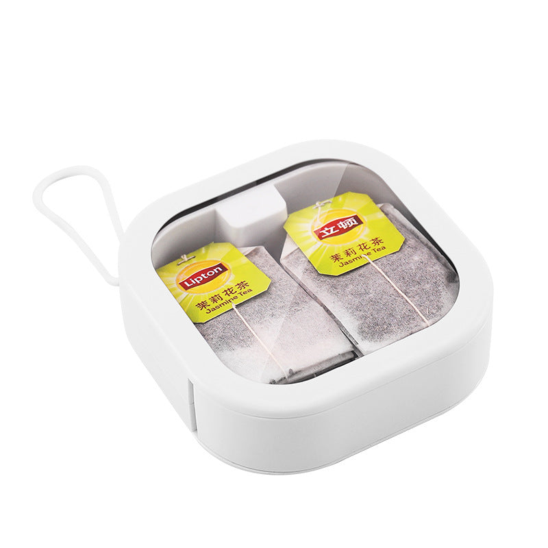 No.HZ004 Portable travel transparent dust-proof plastic storage box