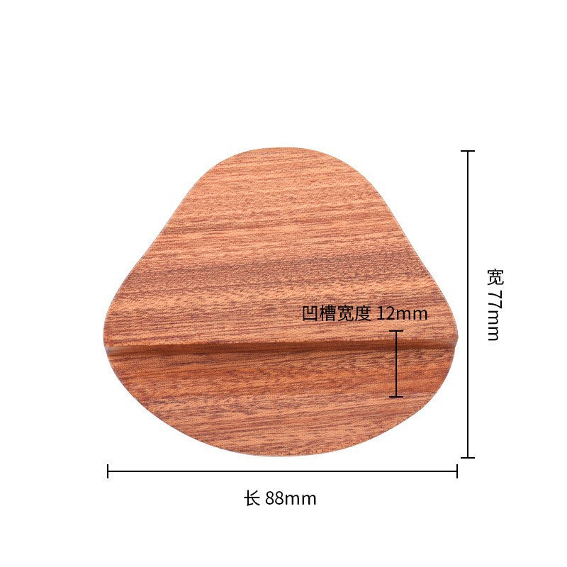 No.cp01 creative solid wood round square snack snack small plate fruit plate
