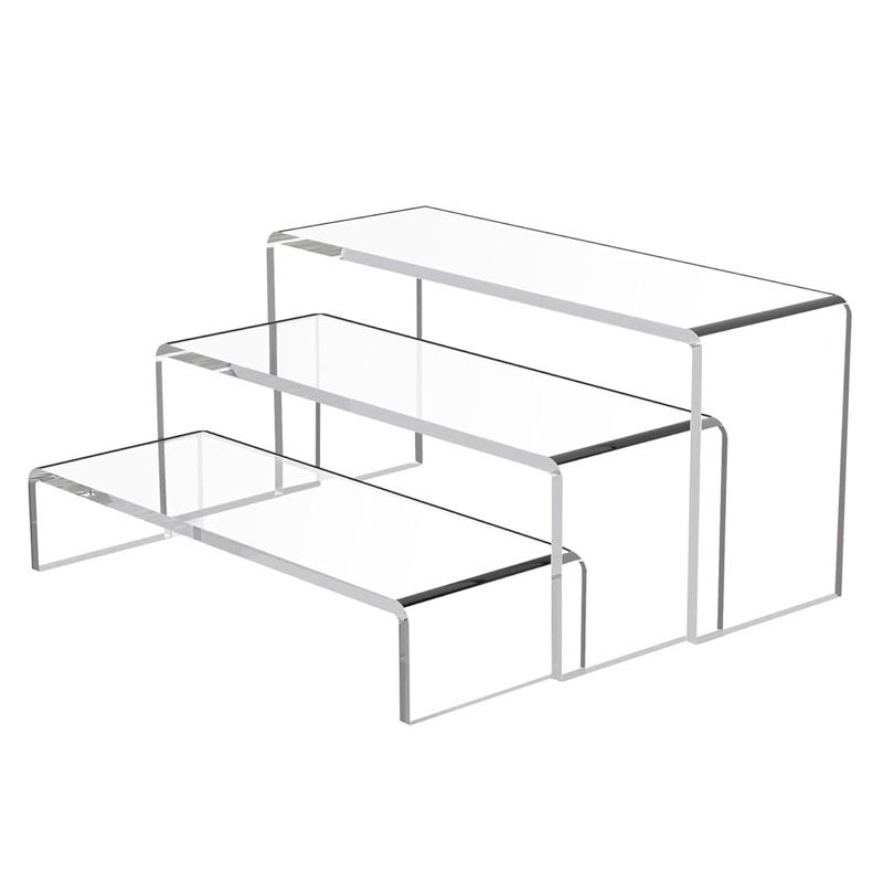 No.xybp98 Acrylic rack transparent heightening rack U-shaped layered storage rack desktop/refrigerator/refrigerator/cabinet/wardrobe storage artifact