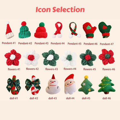 No.CM-STL01 客製化棉繩聖誕收納籃 個性化姓名禮籃 聖誕節禮物籃