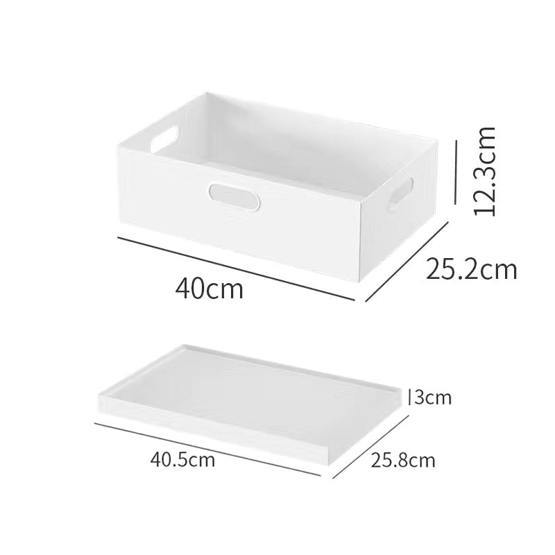 No.MZ01 white right-angle storage box bookshelf organizer office organizer organizer plastic box