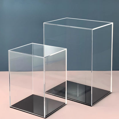 No. KT288 Custom Acrylic High Transparency Dustproof Display Box, One-Piece Figurine Display Box, Transparent LEGO Dust Cover, Minimum Order 1 Piece, Custom Size Available