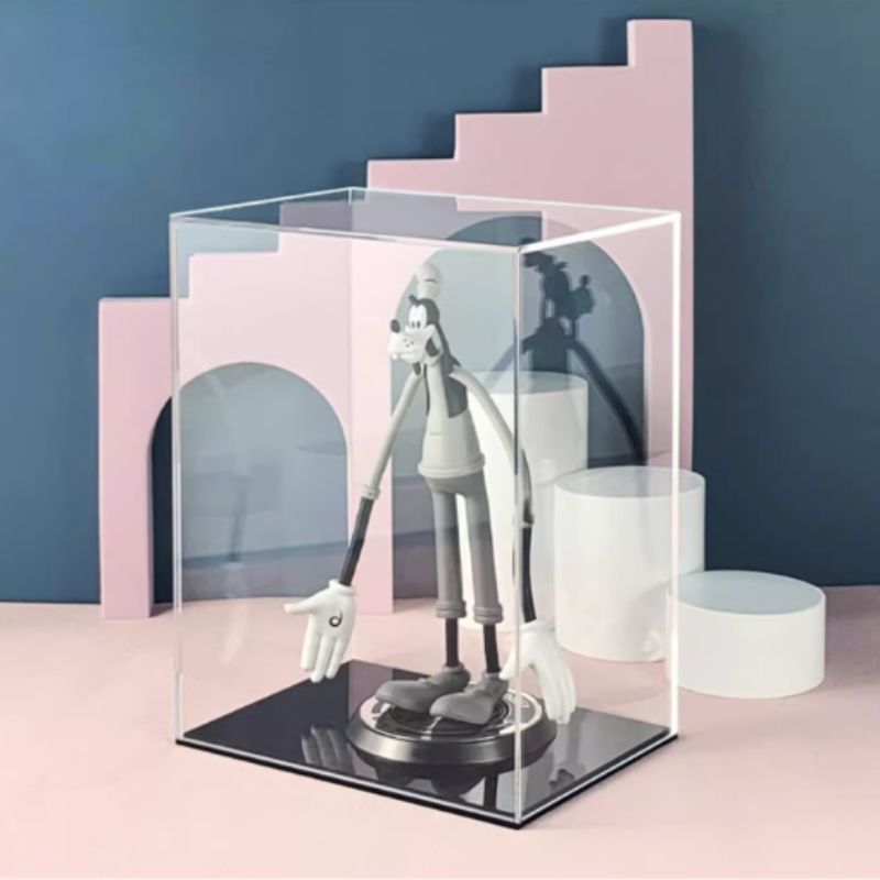 No. KT288 Custom Acrylic High Transparency Dustproof Display Box, One-Piece Figurine Display Box, Transparent LEGO Dust Cover, Minimum Order 1 Piece, Custom Size Available