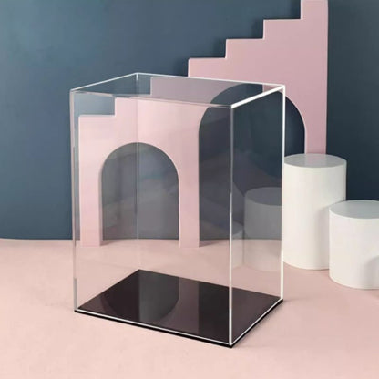 No. KT288 Custom Acrylic High Transparency Dustproof Display Box, One-Piece Figurine Display Box, Transparent LEGO Dust Cover, Minimum Order 1 Piece, Custom Size Available