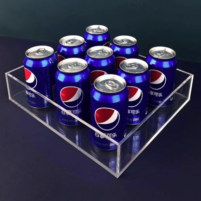 No. KT025 Custom Acrylic Tray/Storage Box - One-piece Finished Custom Tray - Minimum Order Quantity: 1 piece - Multiple styles available