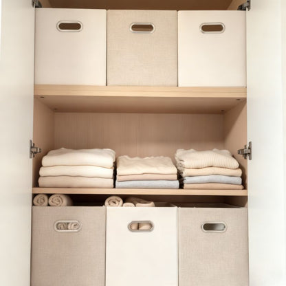 No. LGDZ01 Custom Fabric Storage Box - Size can be customized, minimum order 1 piece, fast shipping. Multiple fabric and handle options available. Ideal for home/school cabinet storage.