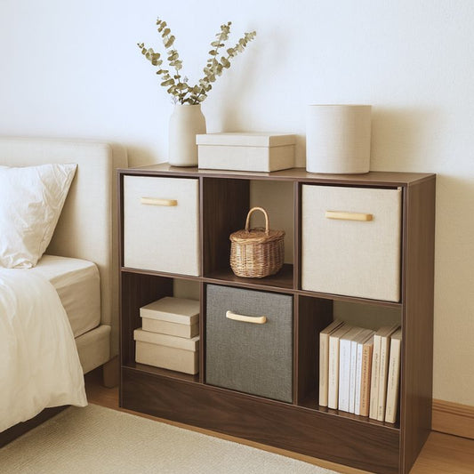 No.LGDZ01 定制布藝收納盒 尺寸可客製 1 個起訂 快速出貨 多款布料與把手選擇 居家/學校櫃體專用收納箱