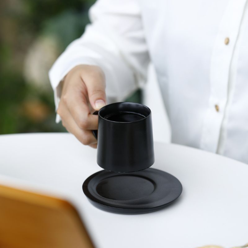 No.SBD07 客製化極簡風咖啡杯 少量起訂 快速出貨 品牌LOGO印製/企業禮品/咖啡館/民宿酒店專用杯