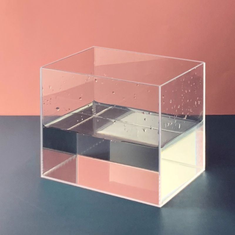 No. KT025 Custom Acrylic Tray/Storage Box - One-piece Finished Custom Tray - Minimum Order Quantity: 1 piece - Multiple styles available