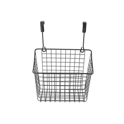 No.SYB209 Kitchen and Bathroom Hanging Iron Storage Basket Hanging Rack Storage Basket Drain Basket【2 pieces】