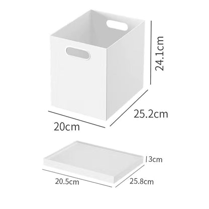 No.MZ01 white right-angle storage box bookshelf organizer office organizer organizer plastic box