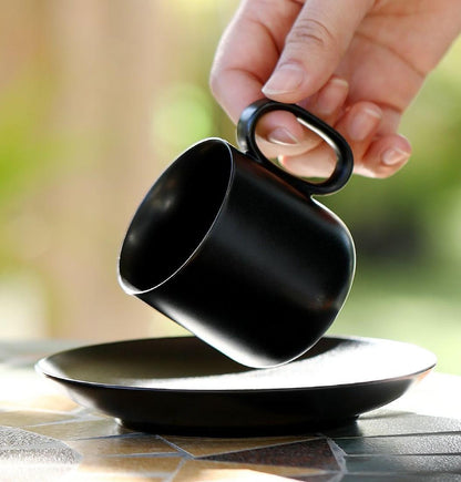 No.SBD06 客製化極簡風咖啡杯茶杯 少量起訂 快速出貨 品牌LOGO印製/企業禮品/咖啡館/民宿酒店專用杯