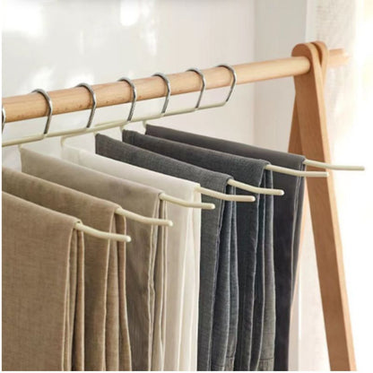 No.604 goose-shaped Z-shaped trouser rack, seamless and non-slip【20 pieces】