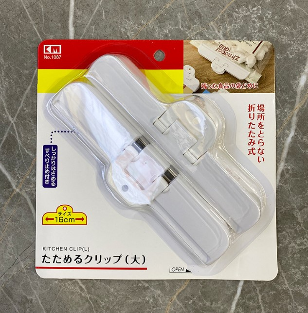 No.1087 multi-purpose food preservation clip sealing clip sealing clip large size 16CM 【2 pieces】