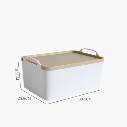 No.S0450-S0453 Yellow portable plastic storage box with lid storage box plastic box