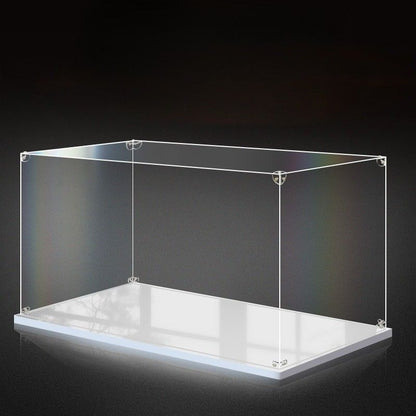 No. ZSDZ01 Custom Acrylic High Transparency Figurine Display Box - Minimum order 1 piece, logo can be added, multiple sizes in stock, customization supported.