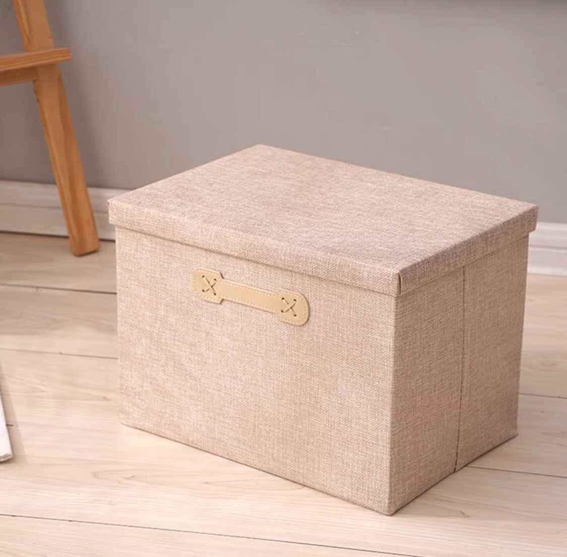 No. LGDZ01 Custom Fabric Storage Box - Size can be customized, minimum order 1 piece, fast shipping. Multiple fabric and handle options available. Ideal for home/school cabinet storage.