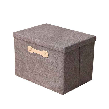 No. LGDZ01 Custom Fabric Storage Box - Size can be customized, minimum order 1 piece, fast shipping. Multiple fabric and handle options available. Ideal for home/school cabinet storage.