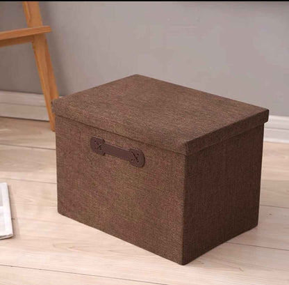 No. LGDZ01 Custom Fabric Storage Box - Size can be customized, minimum order 1 piece, fast shipping. Multiple fabric and handle options available. Ideal for home/school cabinet storage.
