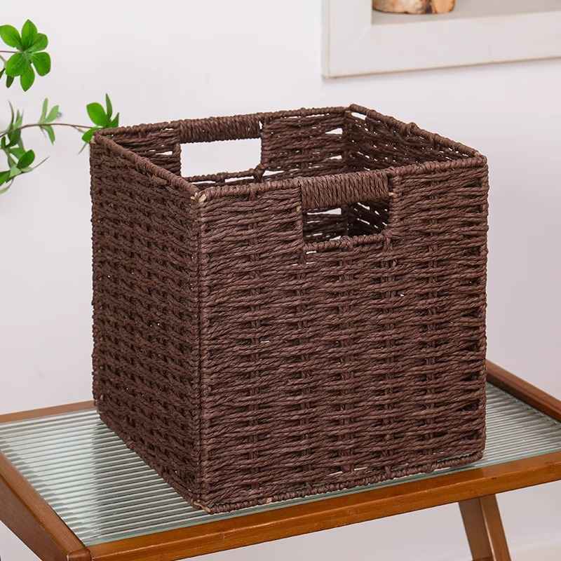 No.LPDZ01 定製手工編織收納筐 1個起訂 客製尺寸 居家櫃體專用收納籃