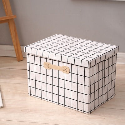 No. LGDZ01 Custom Fabric Storage Box - Size can be customized, minimum order 1 piece, fast shipping. Multiple fabric and handle options available. Ideal for home/school cabinet storage.