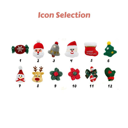 No.CM-02 客製化棉繩聖誕收納籃 可印名字和圖案 聖誕節禮物籃