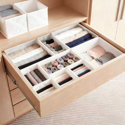 No.XJ01 抽屜分隔整理收納盒 內衣襪子專用整理盒