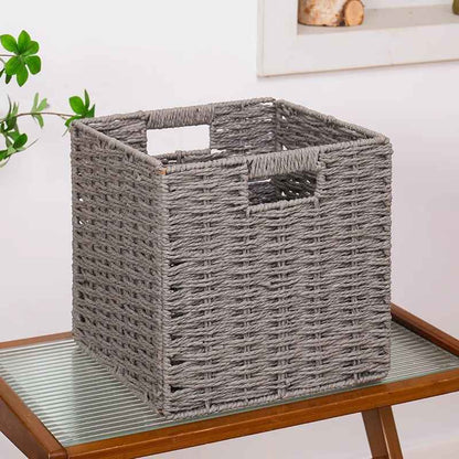 No.LPDZ01 定製手工編織收納筐 1個起訂 客製尺寸 居家櫃體專用收納籃