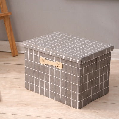No. LGDZ01 Custom Fabric Storage Box - Size can be customized, minimum order 1 piece, fast shipping. Multiple fabric and handle options available. Ideal for home/school cabinet storage.