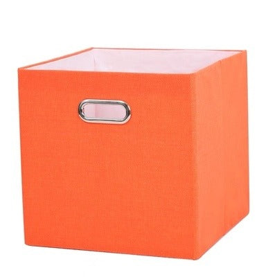 No. LGDZ01 Custom Fabric Storage Box - Size can be customized, minimum order 1 piece, fast shipping. Multiple fabric and handle options available. Ideal for home/school cabinet storage.