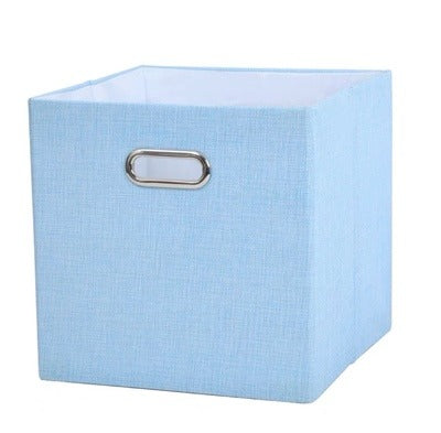 No. LGDZ01 Custom Fabric Storage Box - Size can be customized, minimum order 1 piece, fast shipping. Multiple fabric and handle options available. Ideal for home/school cabinet storage.
