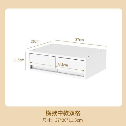 No.MQ97桌面多層雜物整理盒 抽屜式收納盒 桌上A4文件盒 辦公儲物組合置物櫃