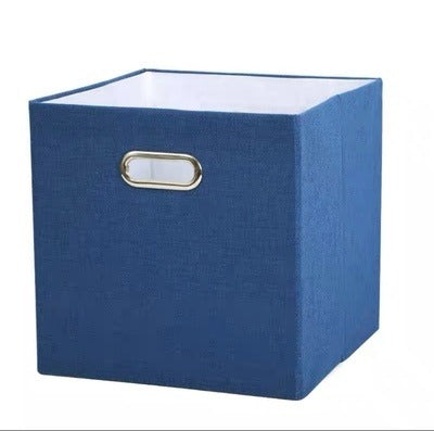No. LGDZ01 Custom Fabric Storage Box - Size can be customized, minimum order 1 piece, fast shipping. Multiple fabric and handle options available. Ideal for home/school cabinet storage.