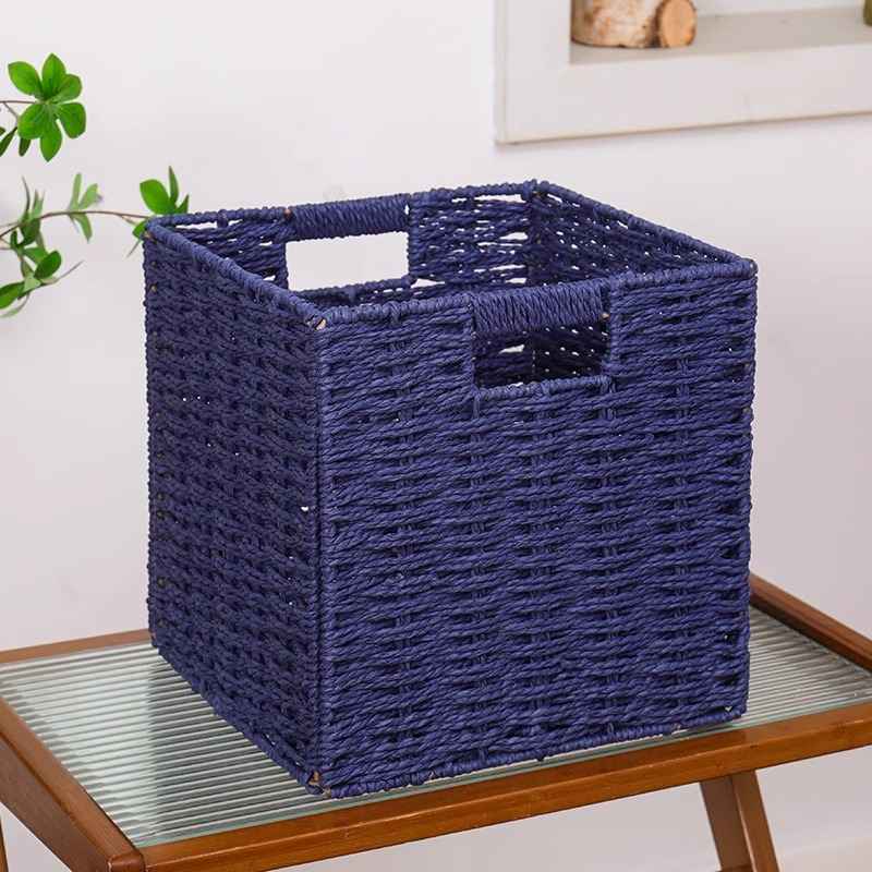 No.LPDZ01 定製手工編織收納筐 1個起訂 客製尺寸 居家櫃體專用收納籃