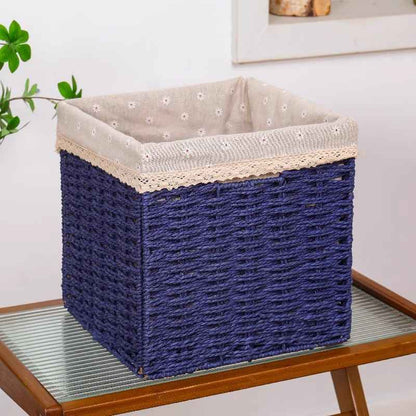 No.LPDZ01 定製手工編織收納筐 1個起訂 客製尺寸 居家櫃體專用收納籃