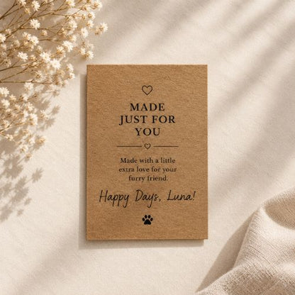 Premium-quality kraft paper cards