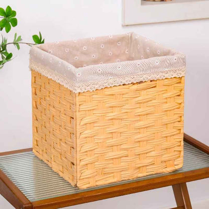 No.LPDZ01 定製手工編織收納筐 1個起訂 客製尺寸 居家櫃體專用收納籃