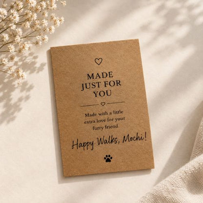 Premium-quality kraft paper cards